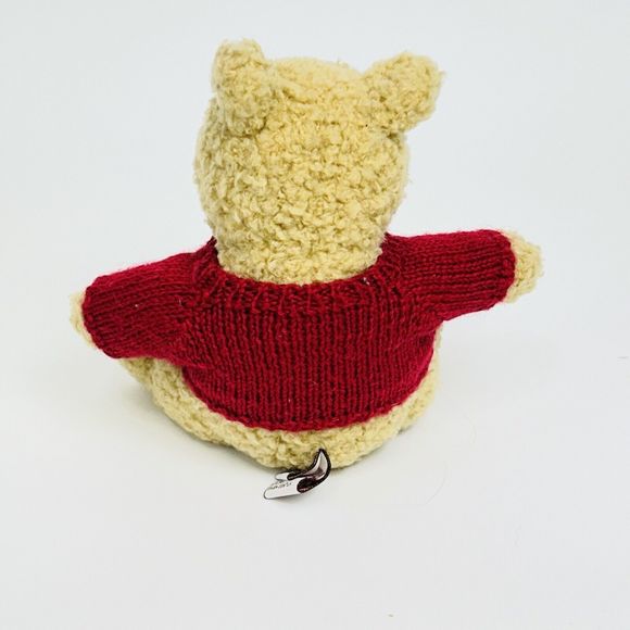 Vintage Pooh Plush Disney GUND Embroidered Honey Jar Stuffie Toy - Picture 6 of 11